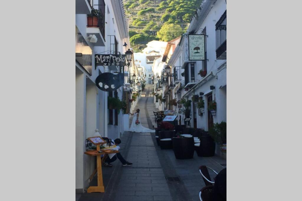 Stunning Apartment In The Heart Of Mijas Pueblo Exterior foto